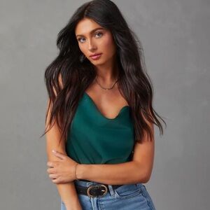 Rachel Leigh Cowl Neck Bodysuit